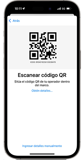 Colocá la cámara para escanear el código QR. Colocá la cámara para escanear el código QR.