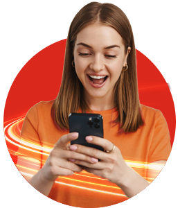 Mejor experiencia online Navegación fluida con Fibra Óptica